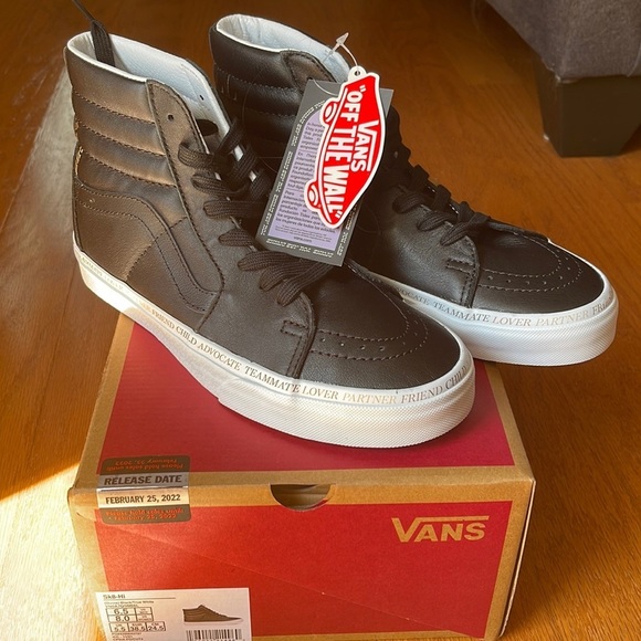 Vans Shoes - Vans Sk8-Hi Divine Energy Women's Black/White Unisex Women Size 8, Men size 6.5